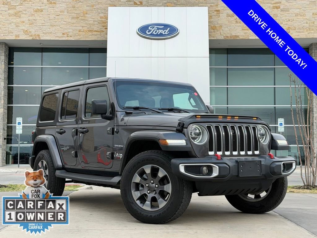 Used 2018 Jeep Wrangler Unlimited Sahara w/ Dual Top Group image 1
