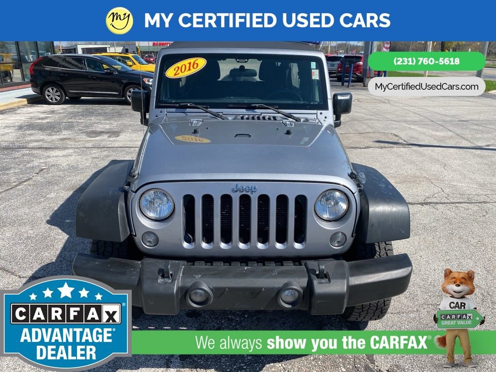 Used 2016 Jeep Wrangler Unlimited Sport w/ Trailer Tow Group AWD/4WD image 2