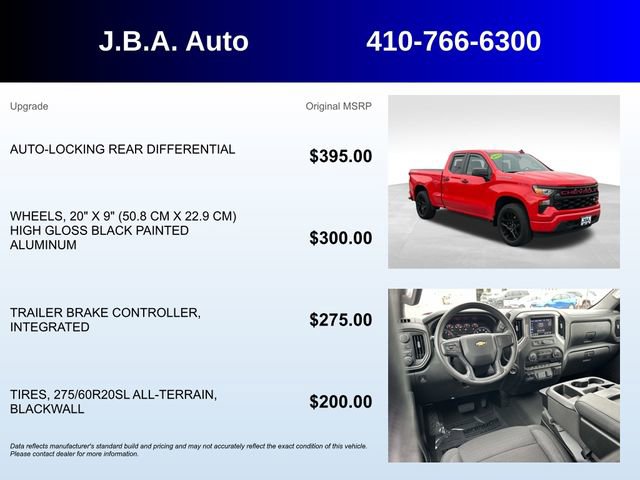 Used 2024 Chevrolet Silverado 1500 Custom image 5