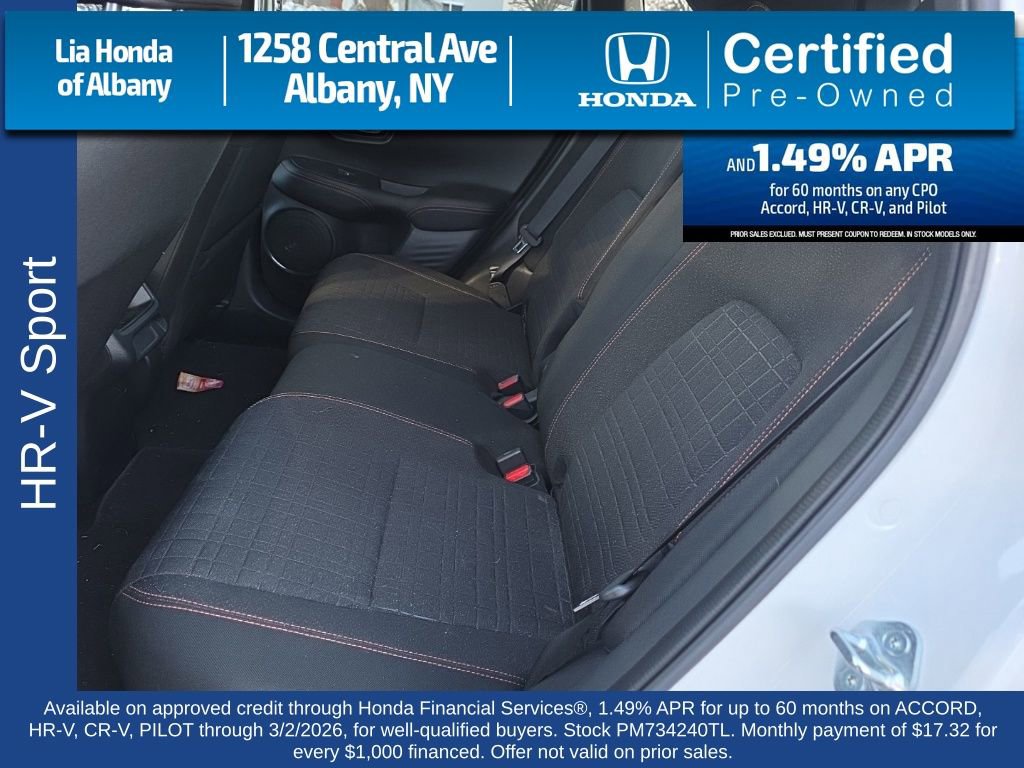 Certified 2023 Honda HR-V Sport image 22