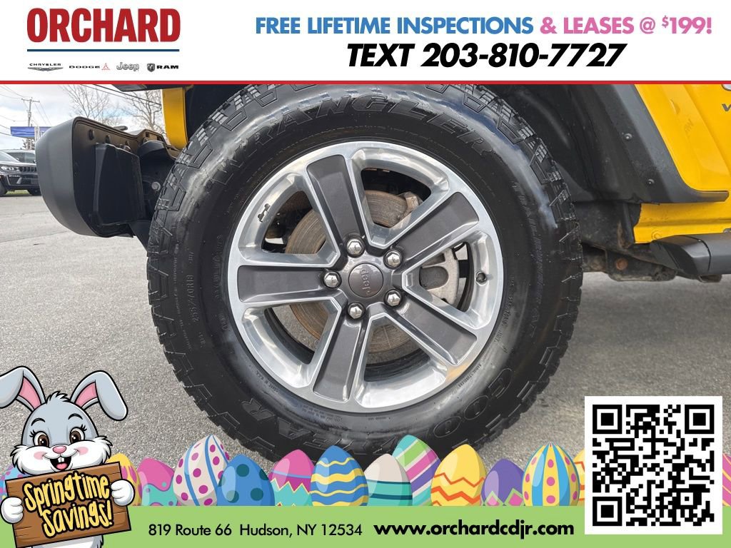 Used 2019 Jeep Wrangler Unlimited Sahara w/ Dual Top Group AWD/4WD image 10