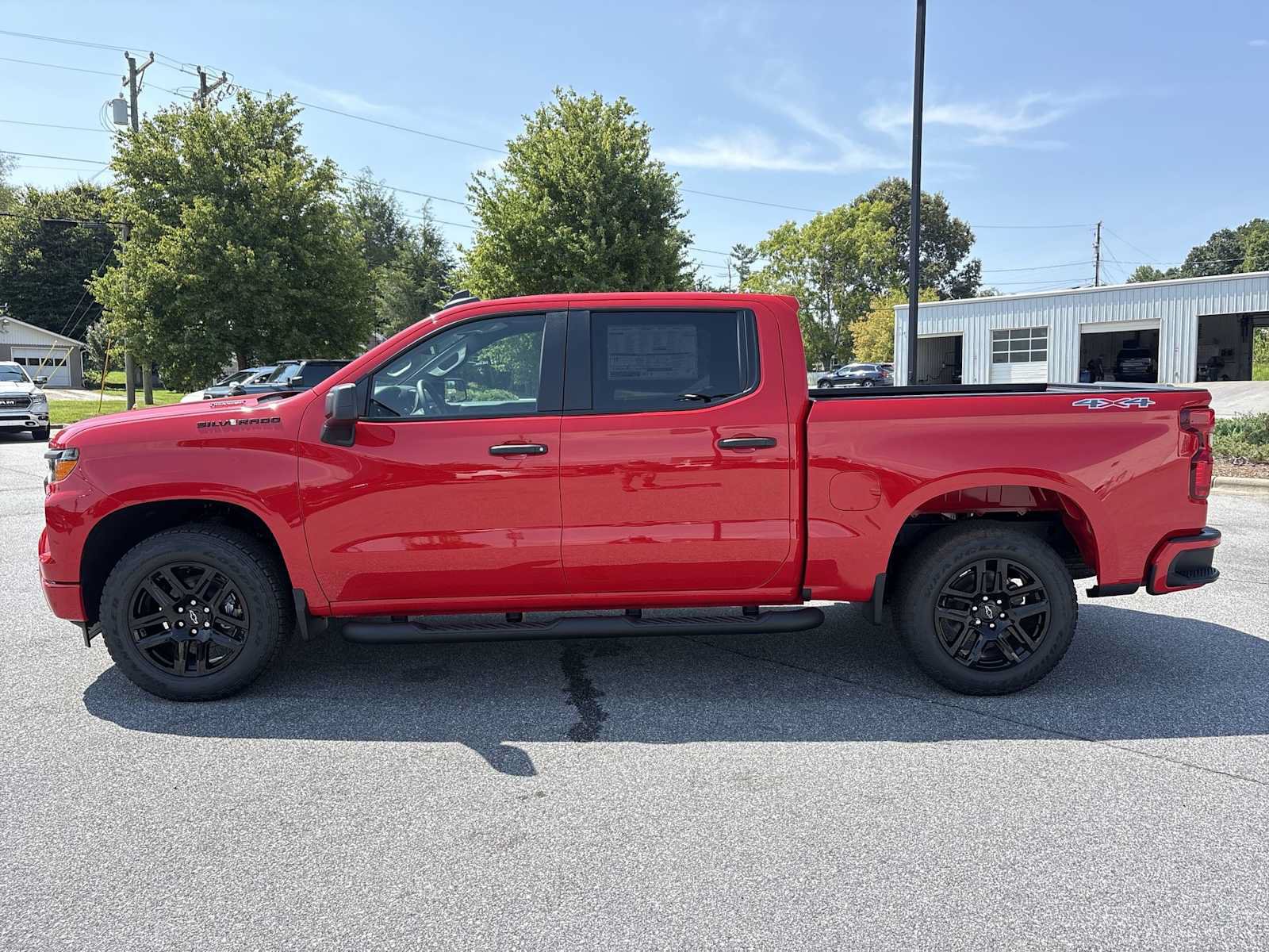 New 2026 Chevrolet Silverado 1500 Custom w/ Turbomax Blackout Package AWD/4WD image 9