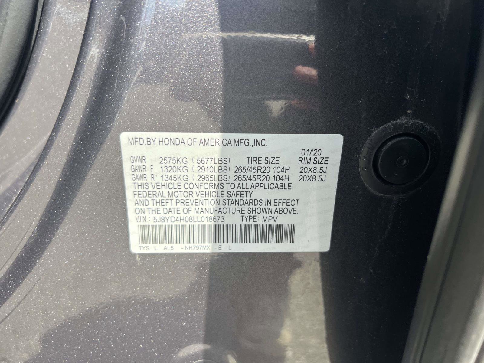 Used 2020 Acura MDX A-Spec AWD/4WD image 19