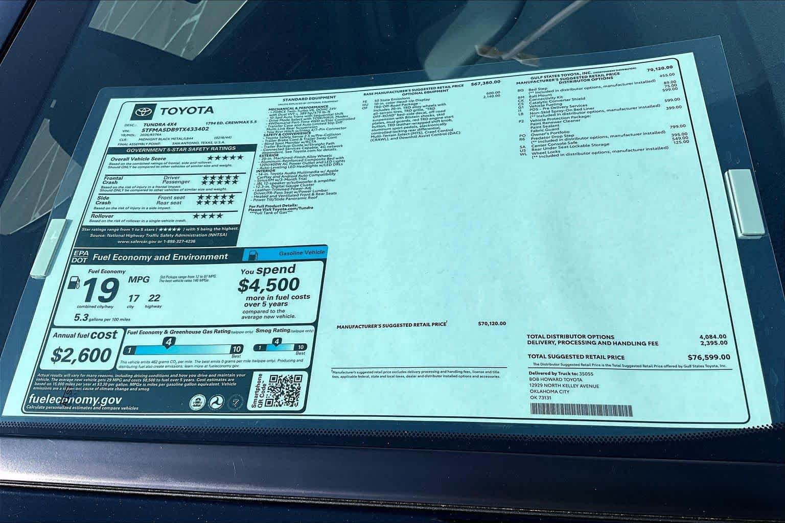 New 2026 Toyota Tundra 1794 Edition AWD/4WD image 21