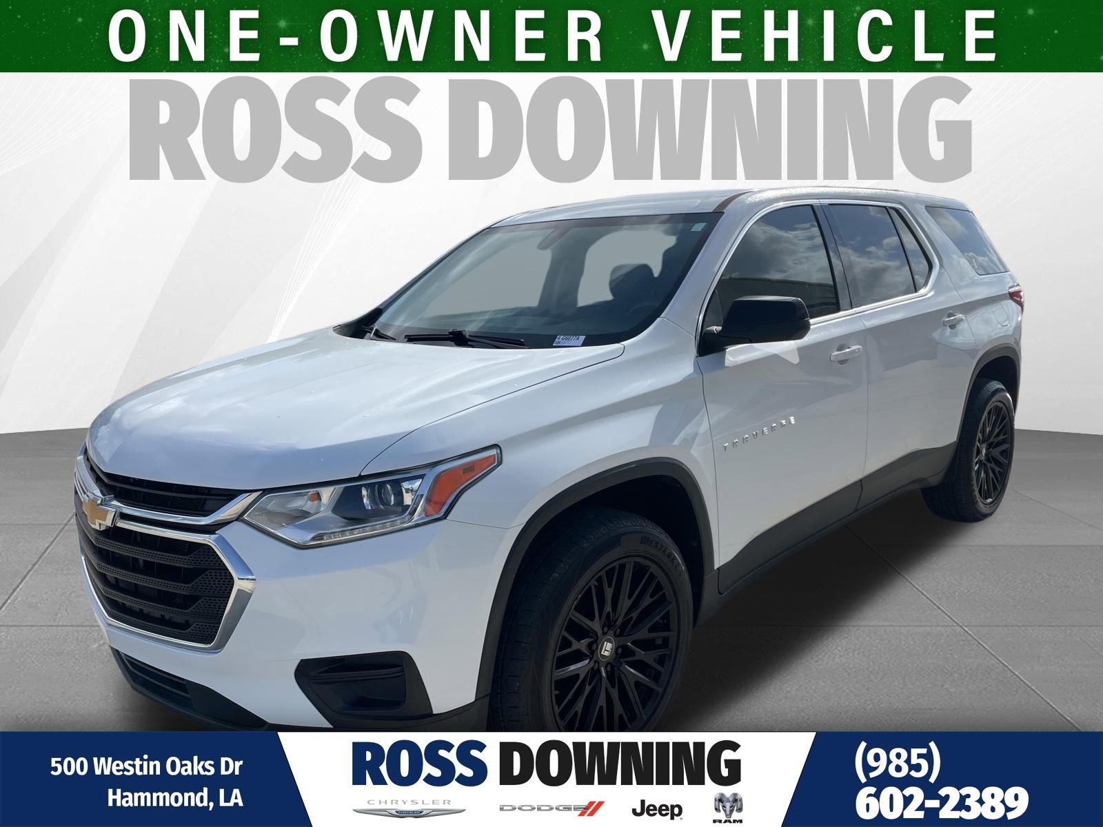 Used 2021 Chevrolet Traverse LS FWD image 1