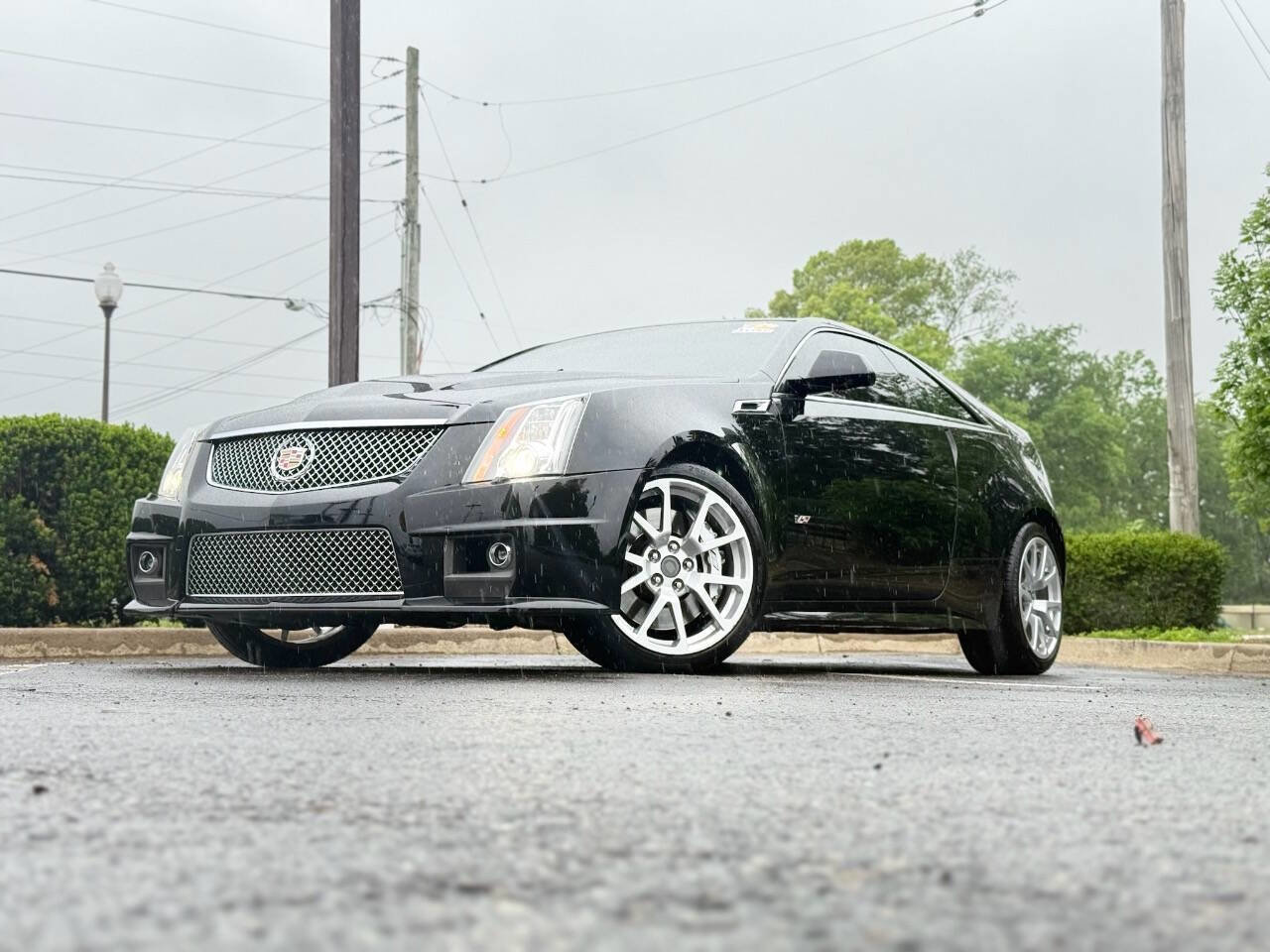 Used 2011 Cadillac CTS V w/ Wood Trim Package RWD image 2
