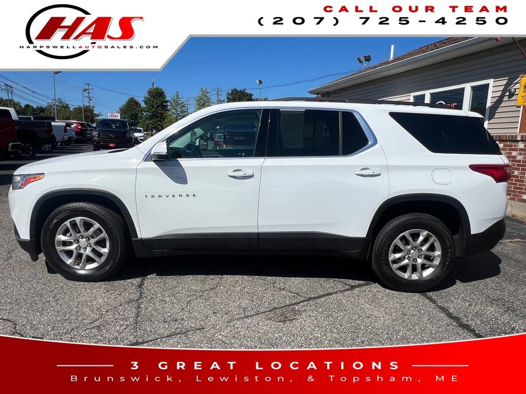 Used 2021 Chevrolet Traverse LT w/ LPO, Cargo Package image 3
