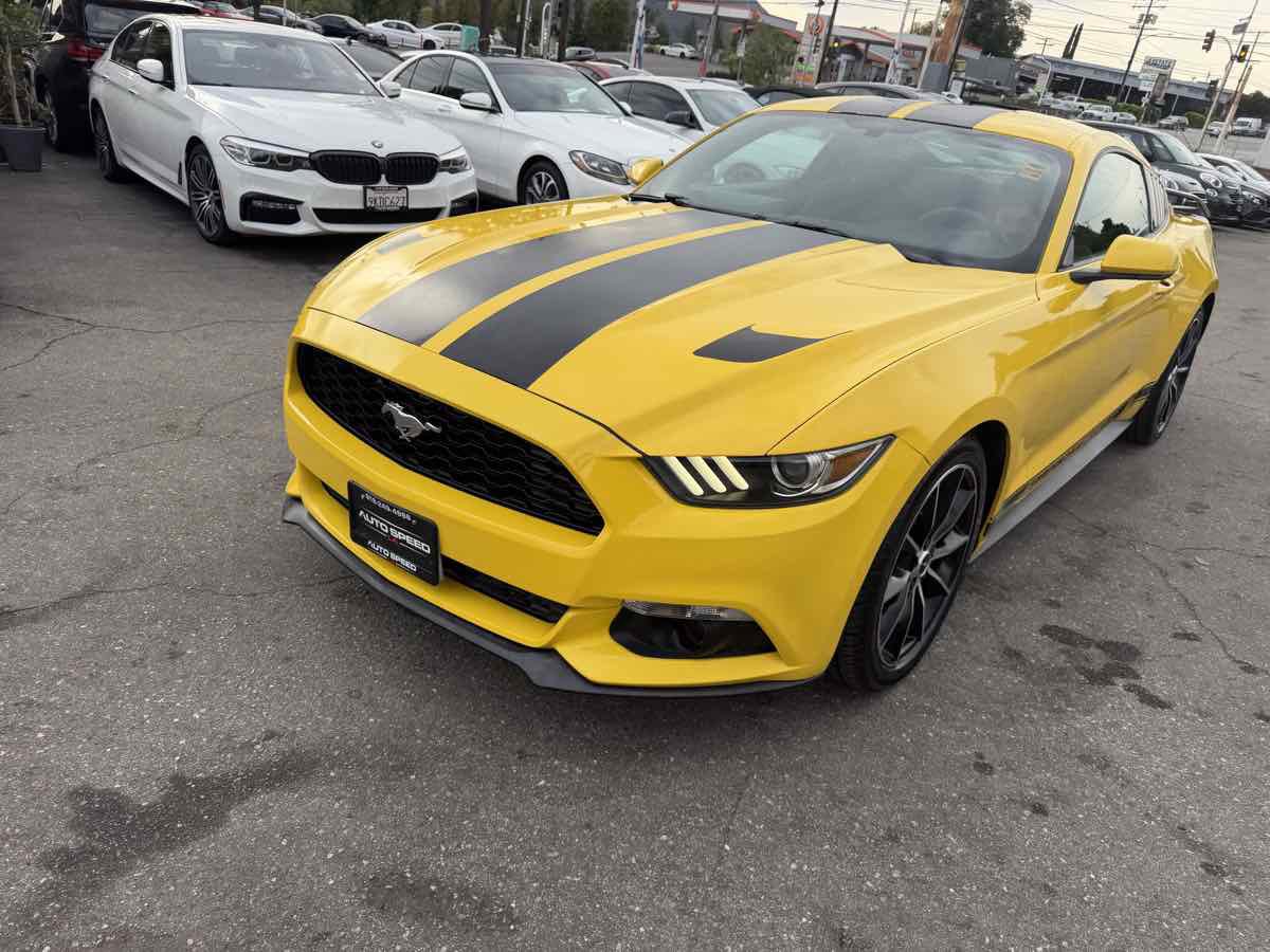 Used 2015 Ford Mustang Premium w/ Wheel & Stripe Package RWD image 3