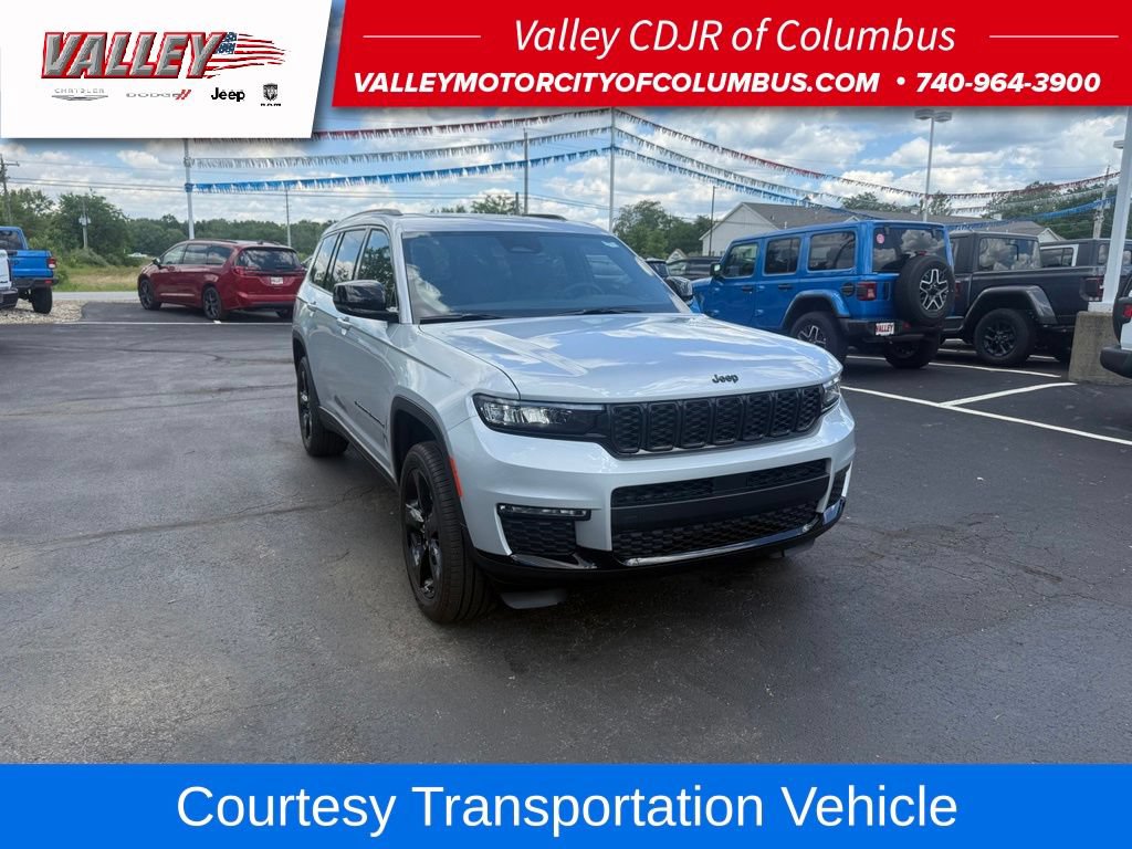 New 2025 Jeep Grand Cherokee L Limited w/ Black Appearance Package