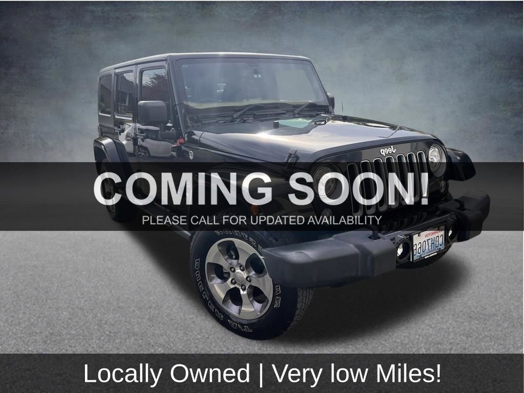 Used 2018 Jeep Wrangler Unlimited Sahara w/ Connectivity Group image 1