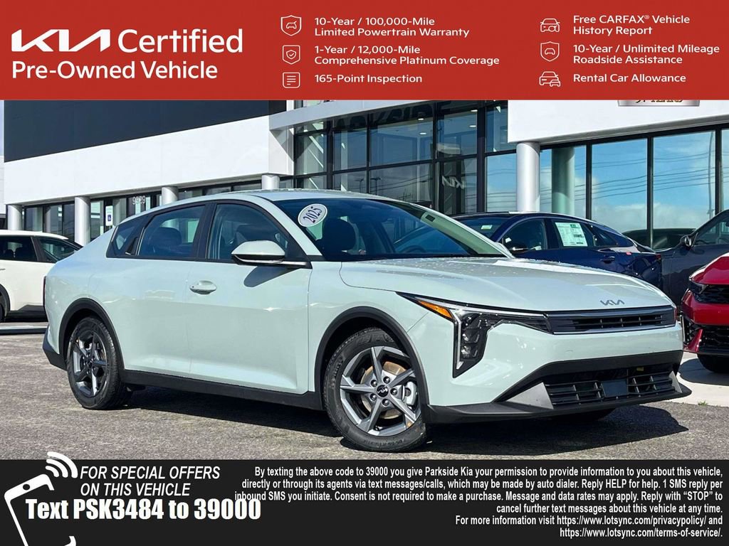 Certified 2025 Kia K4 LXS