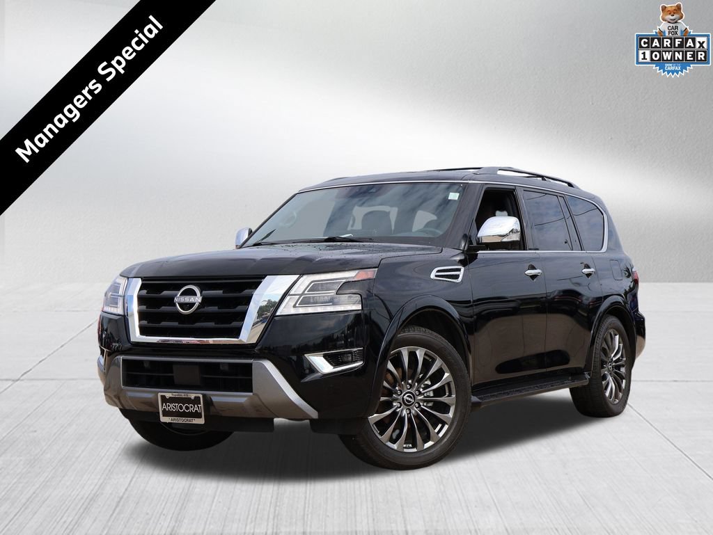Used 2024 Nissan Armada Platinum w/ Captain's Chairs Package