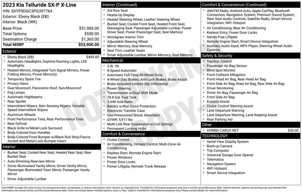 Used 2023 Kia Telluride SX Prestige X-Line image 34