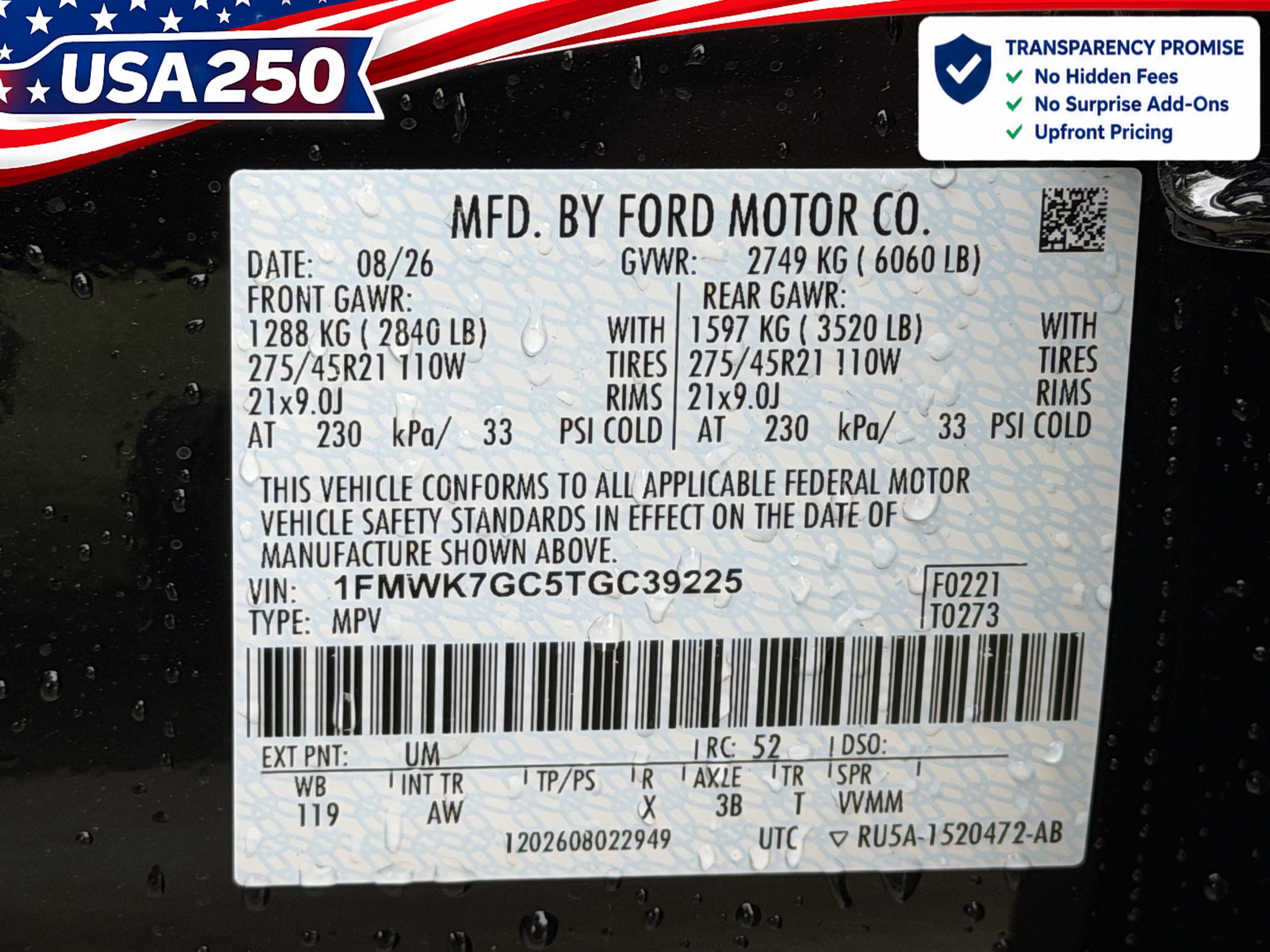 New 2026 Ford Explorer ST w/ Sun And Sound Package RWD image 27