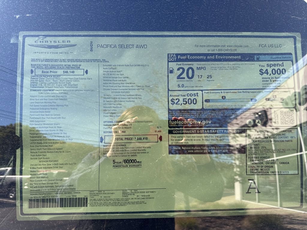 New 2026 Chrysler Pacifica Select image 10