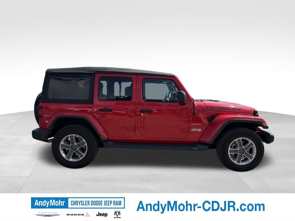 Used 2018 Jeep Wrangler Unlimited Sahara AWD/4WD image 8