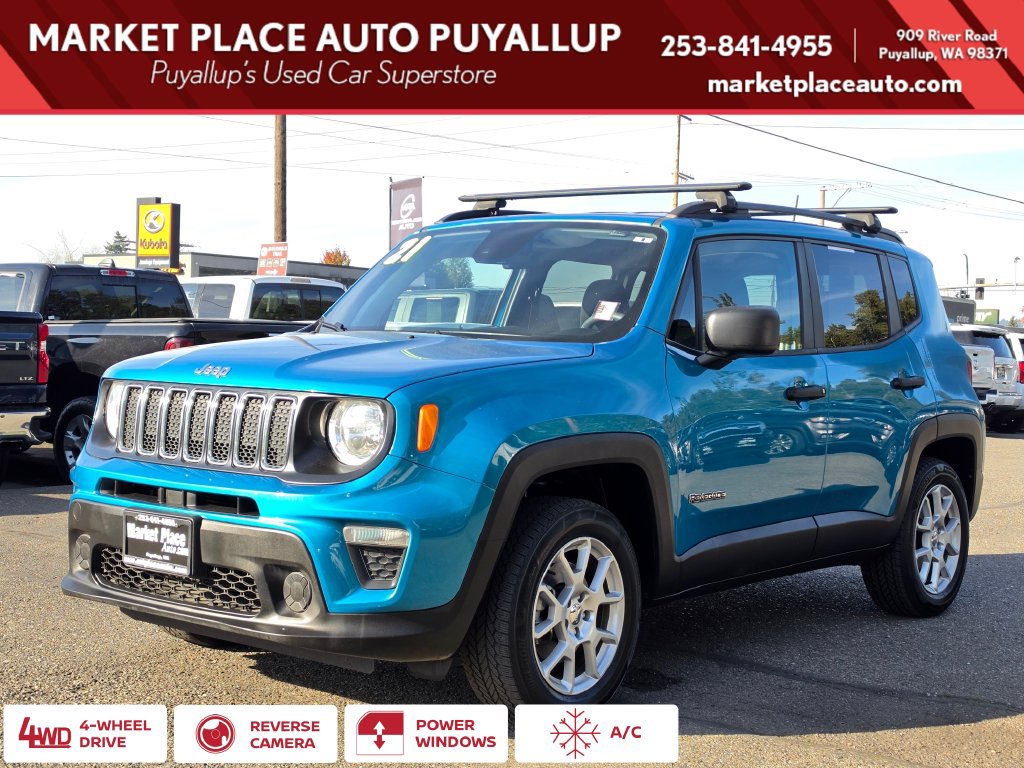 Used 2021 Jeep Renegade Sport w/ Sport Appearance Group AWD/4WD image 1