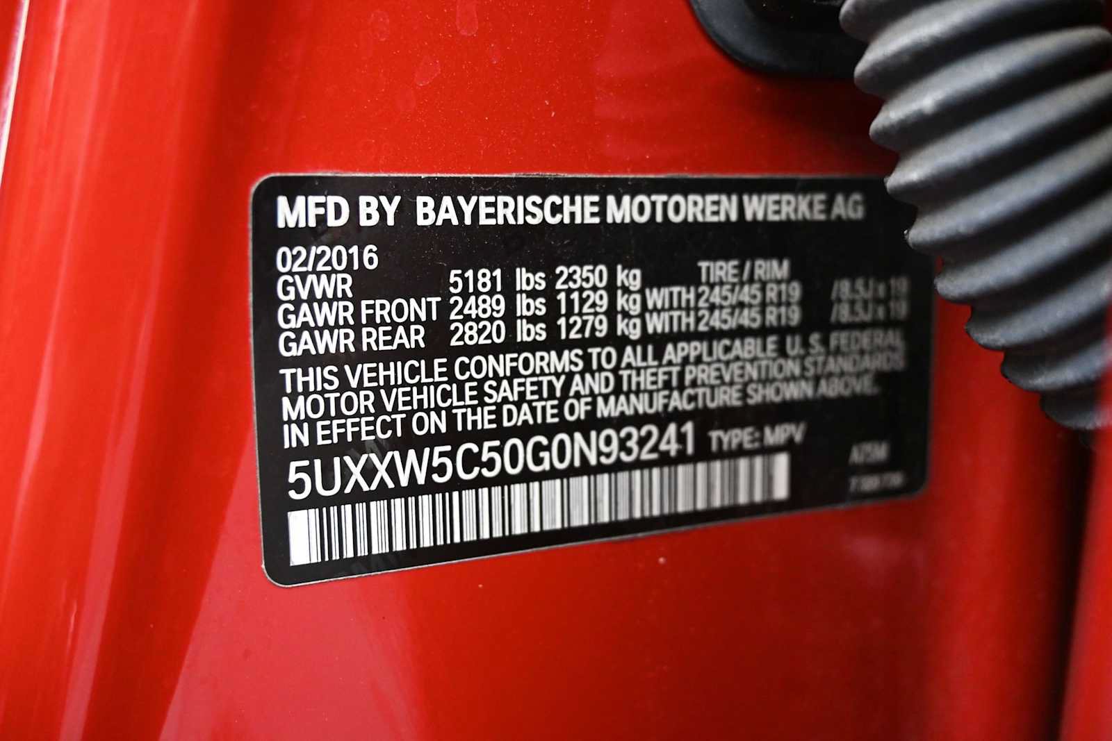 Used 2016 BMW X4 xDrive35i AWD/4WD image 11