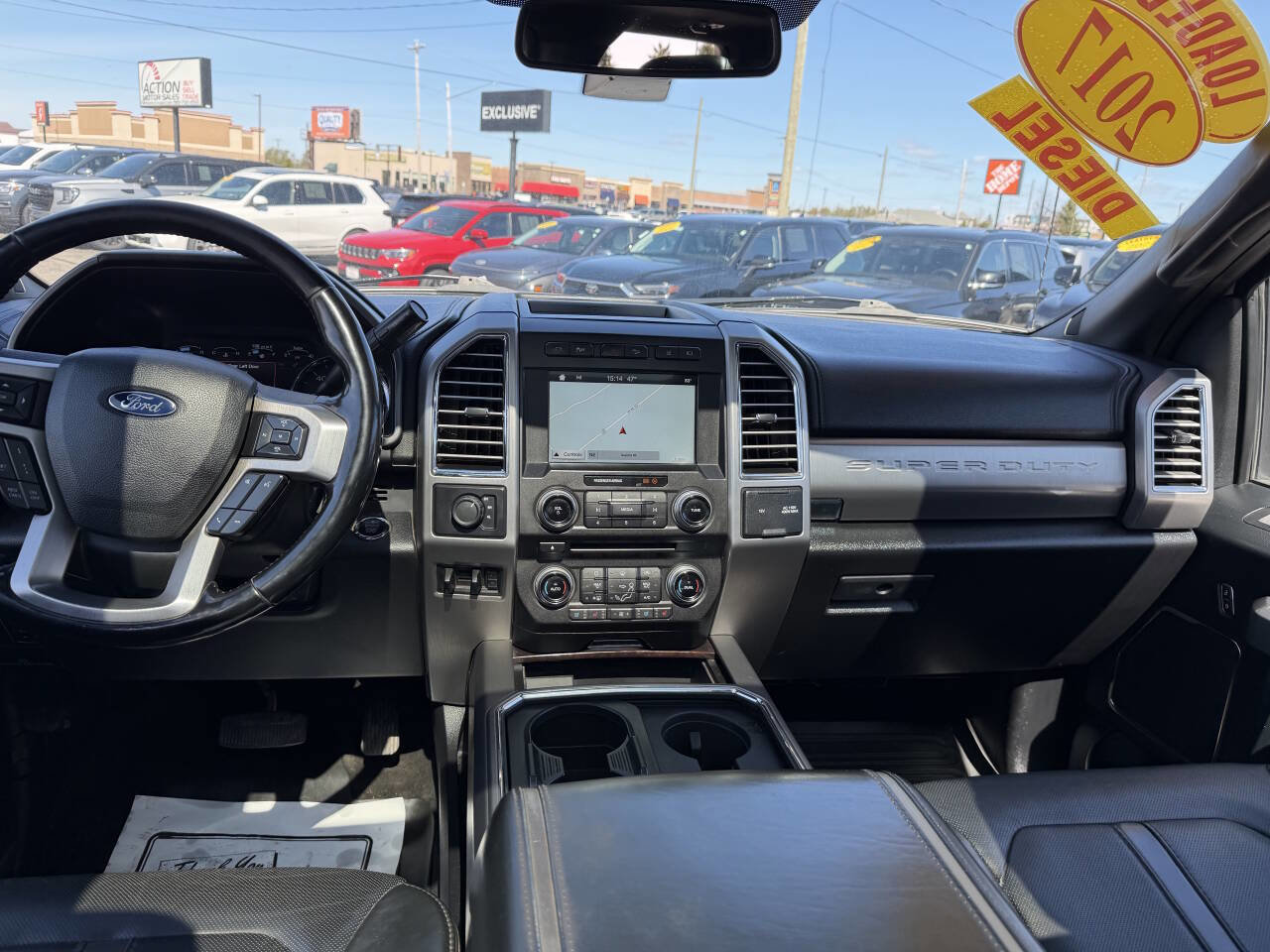 Used 2017 Ford F450 Platinum w/ Platinum Ultimate Package AWD/4WD image 43