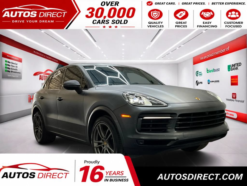 Used 2020 Porsche Cayenne AWD/4WD image 1