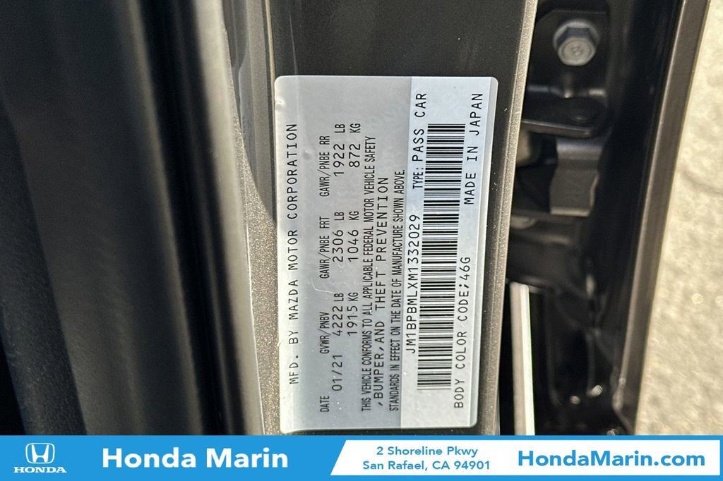 Used 2021 MAZDA MAZDA3 s image 38