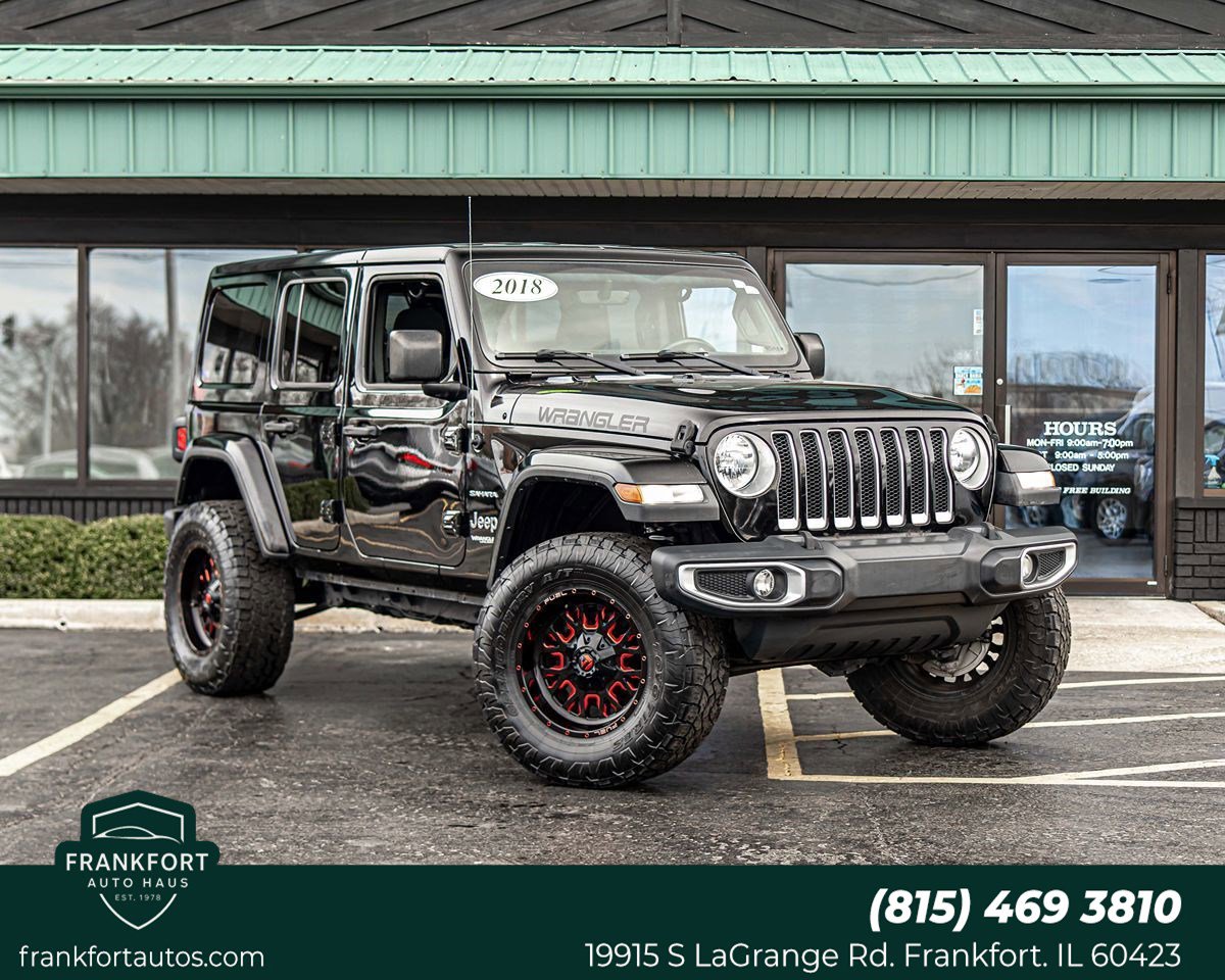 Used 2018 Jeep Wrangler Unlimited Sahara image 1