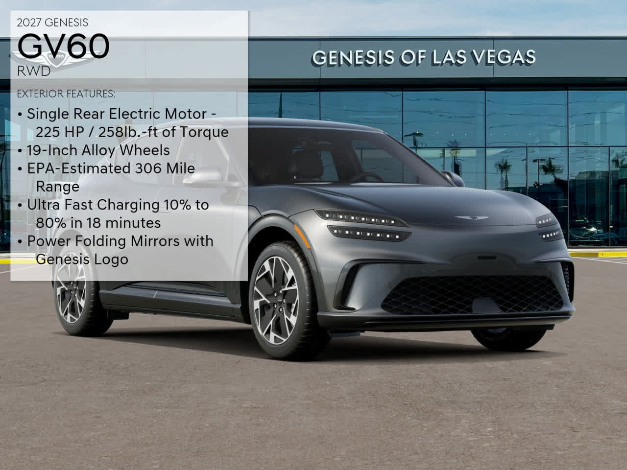 New 2027 Genesis GV60 RWD image 3