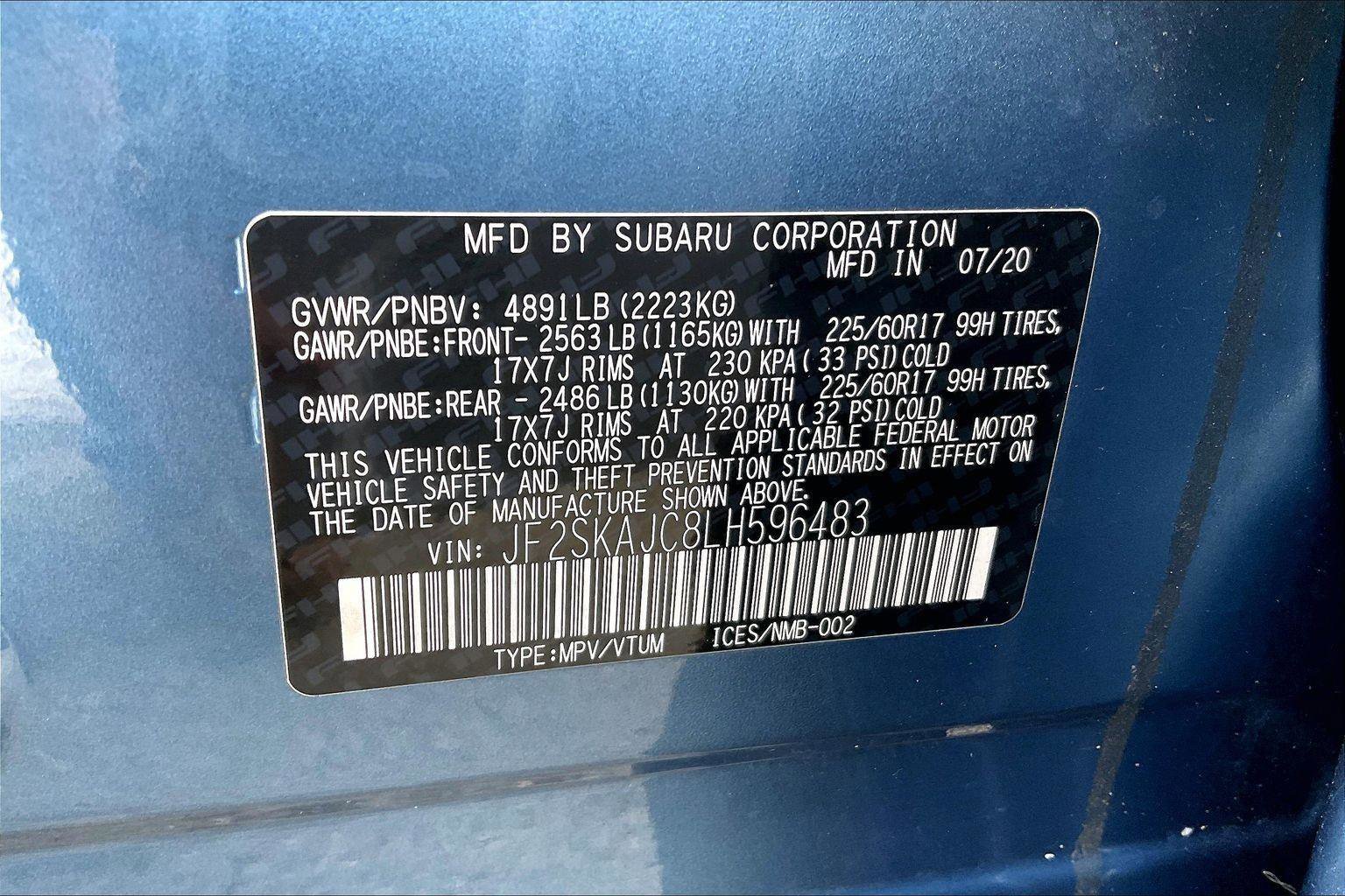 Used 2020 Subaru Forester Premium image 34