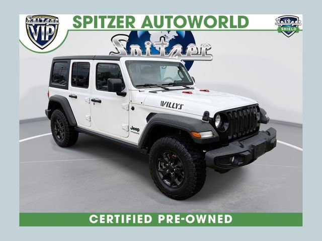 Used 2022 Jeep Wrangler Unlimited Sport AWD/4WD image 1