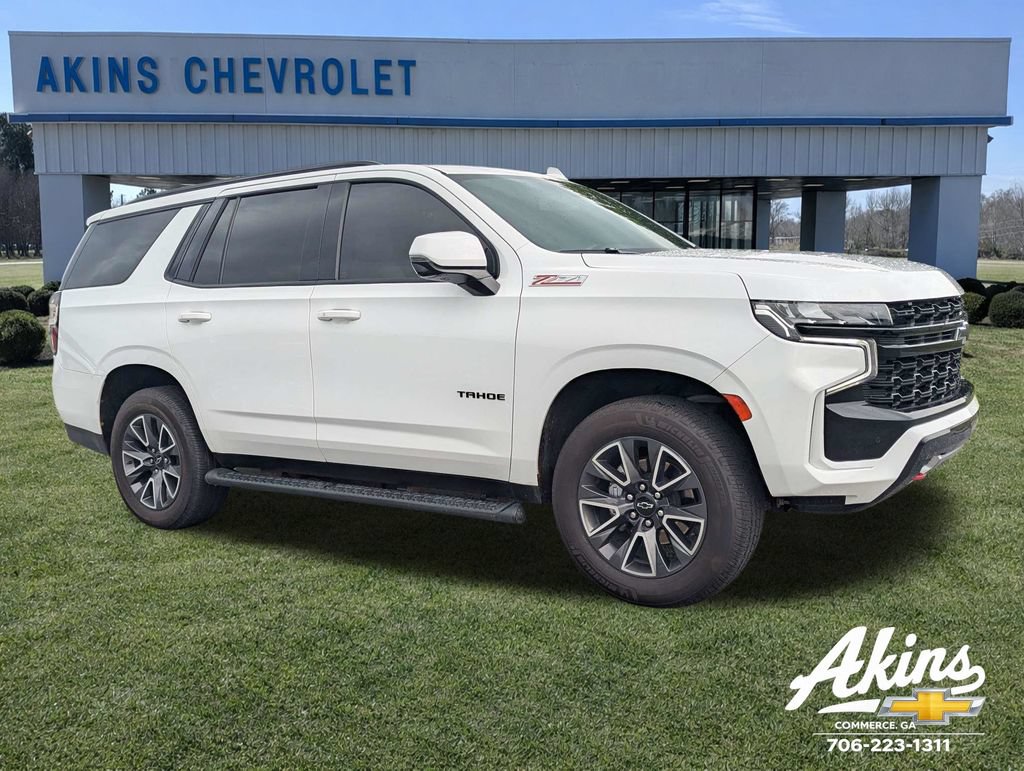 Certified 2023 Chevrolet Tahoe Z71 w/ Luxury Package AWD/4WD image 1