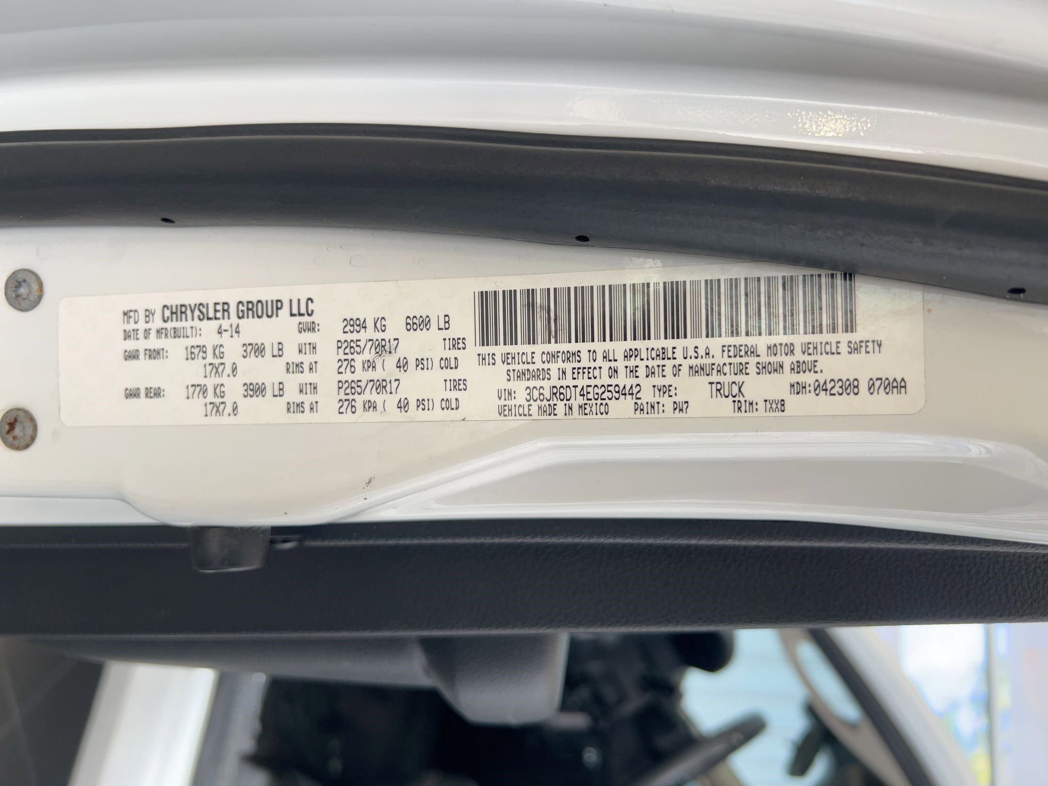 Used 2014 RAM 1500 Tradesman w/ Exterior Appearance Group image 15