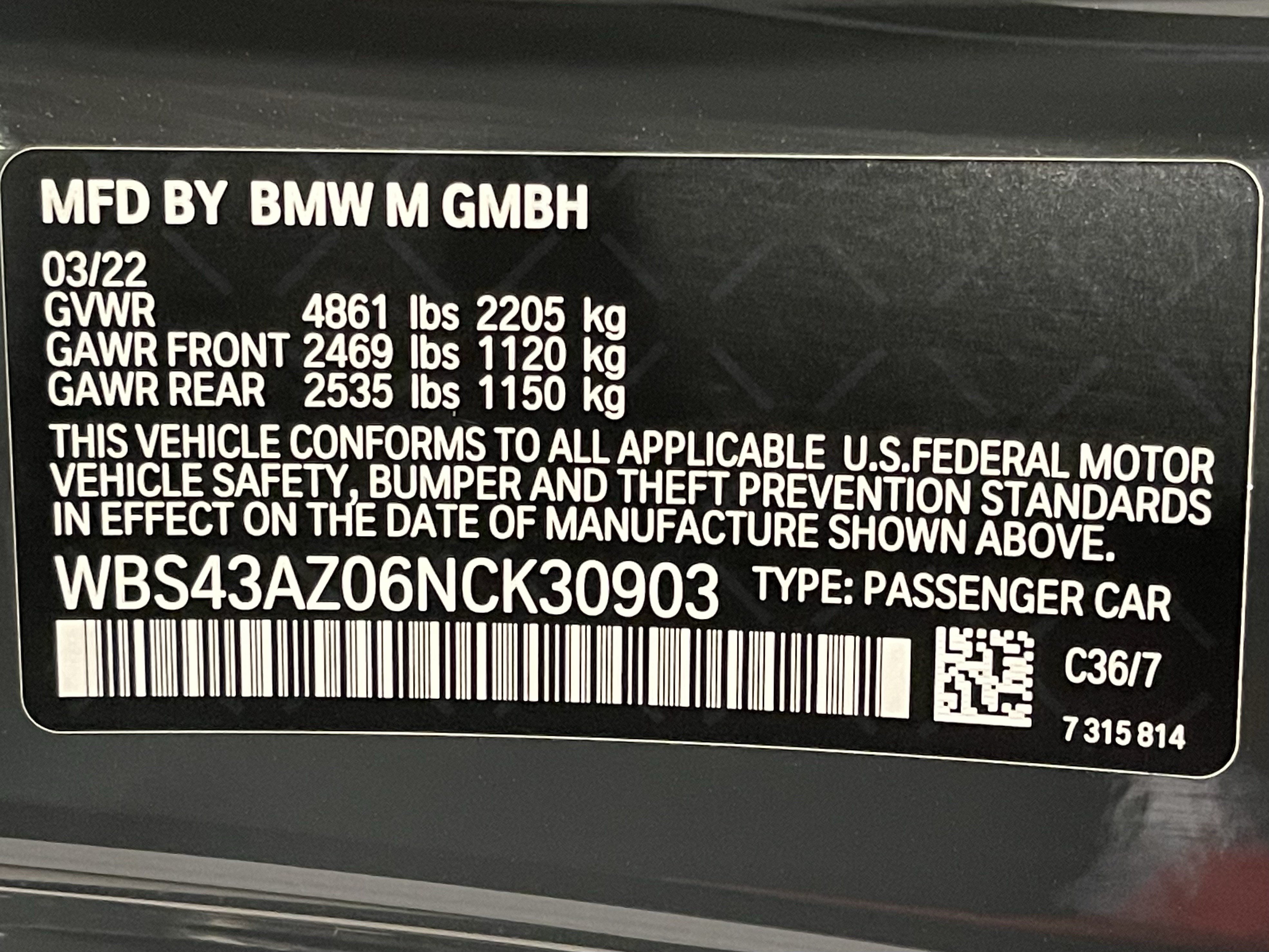 Used 2022 BMW M4 xDrive Competition w/ Executive Package AWD/4WD image 24
