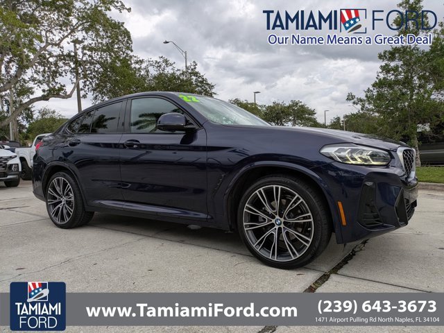 Used 2022 BMW X4 xDrive30i w/ M Sport Package 2