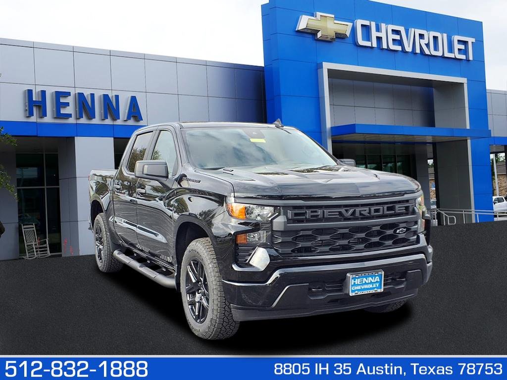 New 2026 Chevrolet Silverado 1500 Custom w/ Turbomax Blackout Package