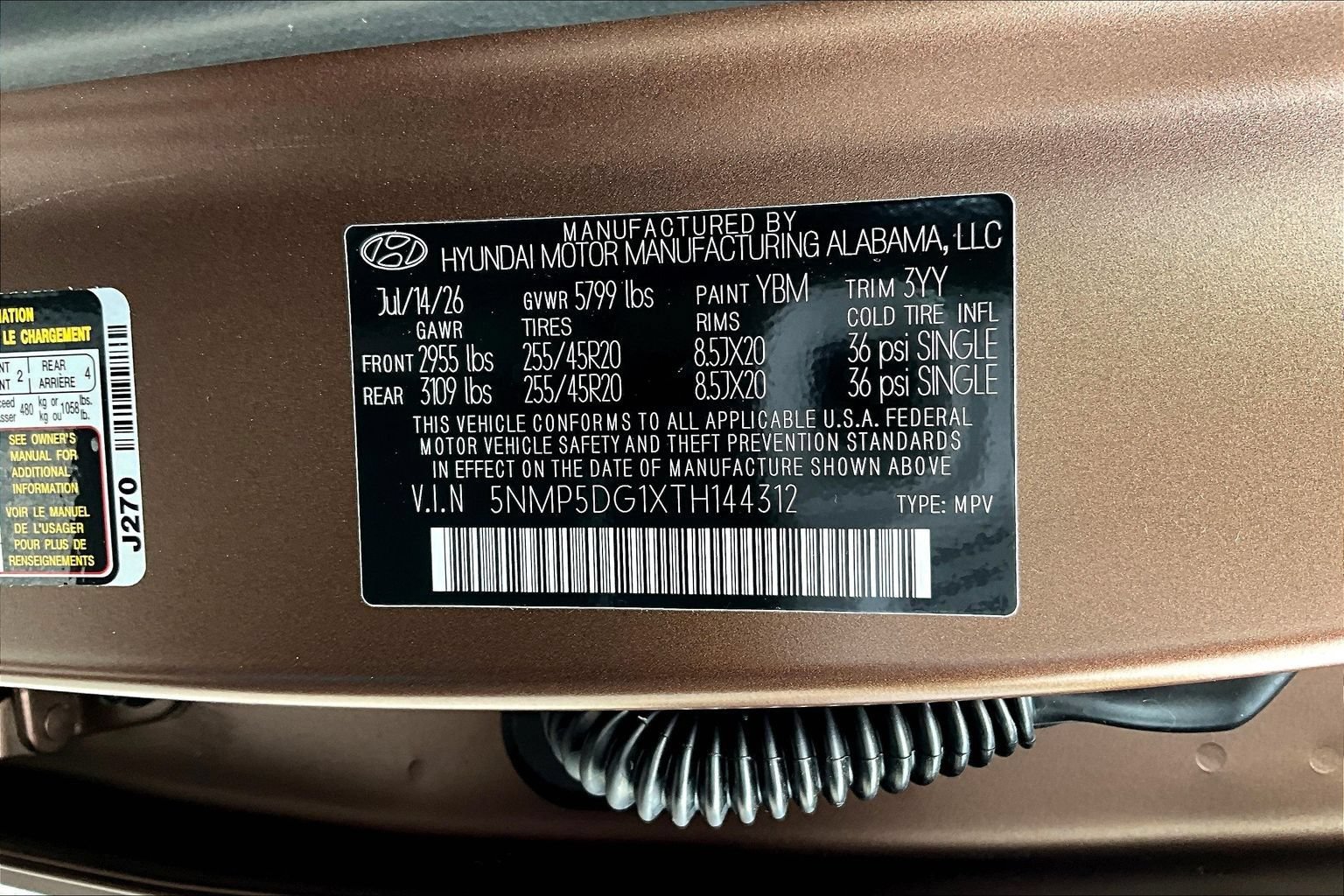 New 2026 Hyundai Santa Fe Calligraphy AWD/4WD image 8
