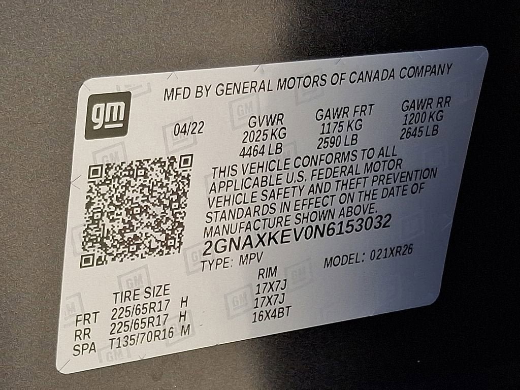 Certified 2022 Chevrolet Equinox LT FWD image 28