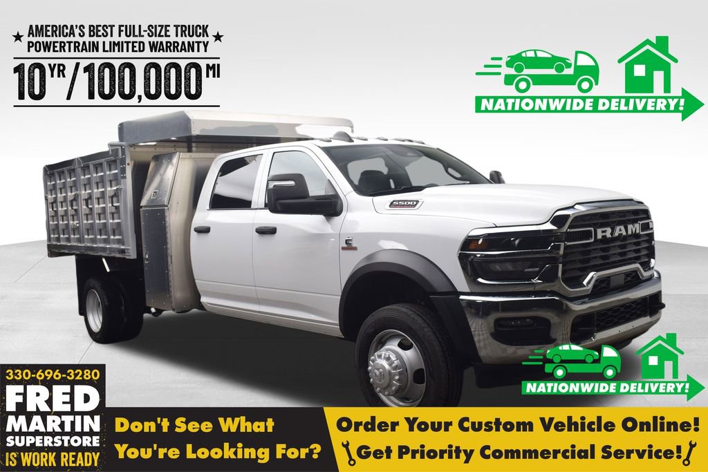 New 2026 RAM 5500 Tradesman w/ Chrome Appearance Group