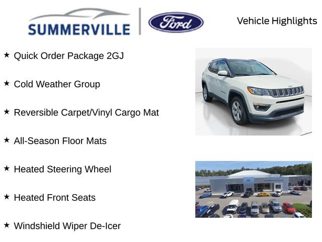 Used 2020 Jeep Compass Latitude w/ Cold Weather Group AWD/4WD image 2