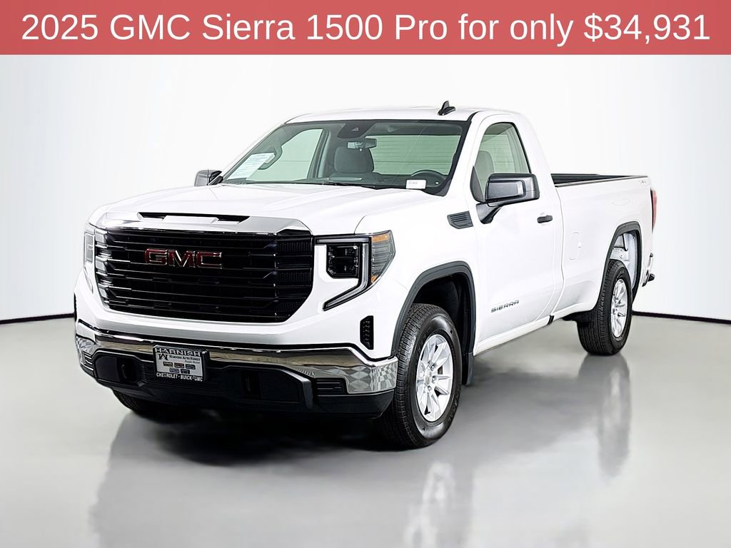 Used 2025 GMC Sierra 1500 Pro w/ Pro Value Package image 3