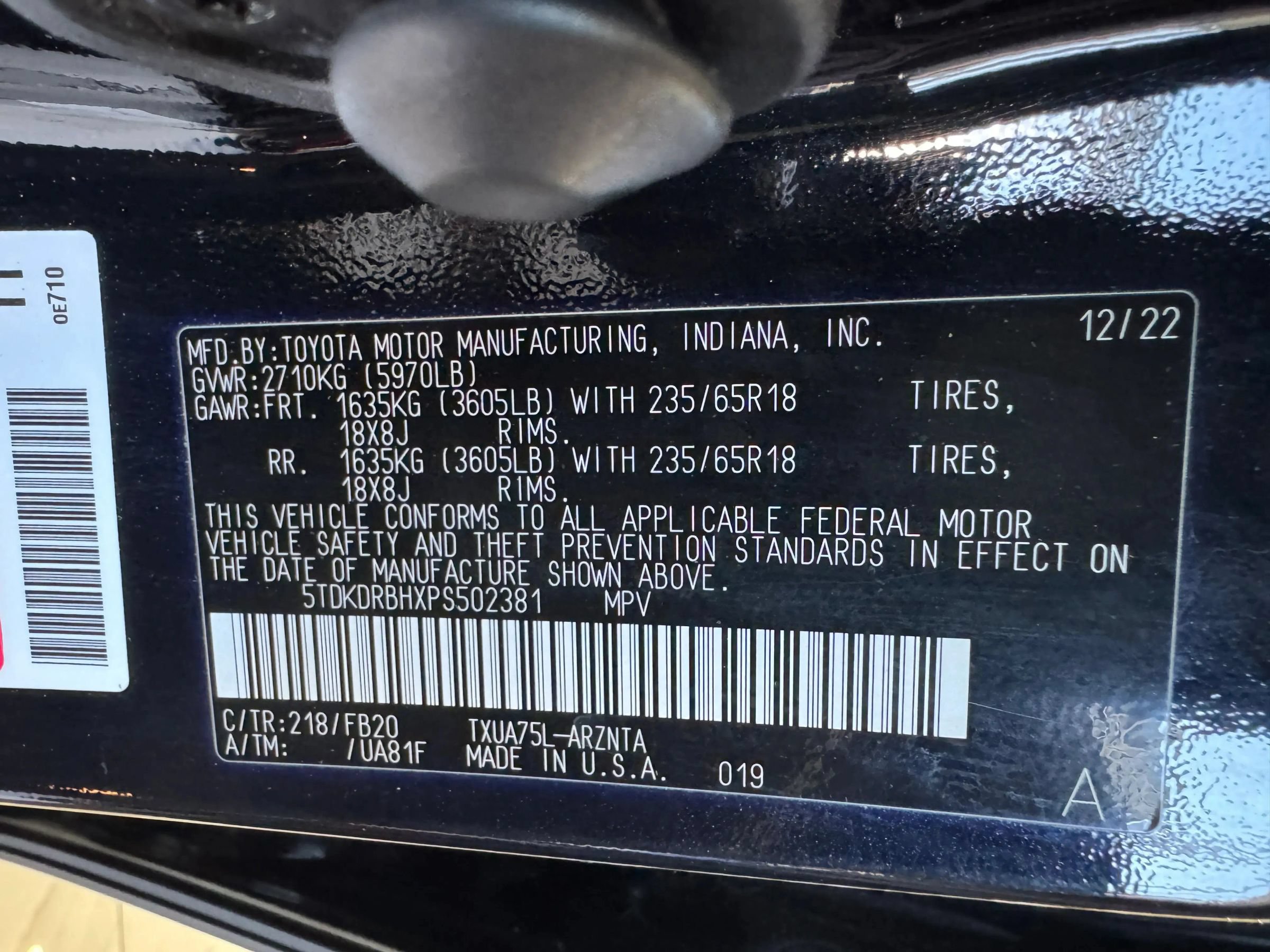 Used 2023 Toyota Highlander LE AWD/4WD image 31