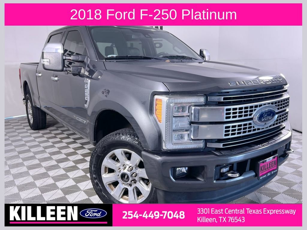 Used 2018 Ford F250 Platinum w/ Platinum Ultimate Package