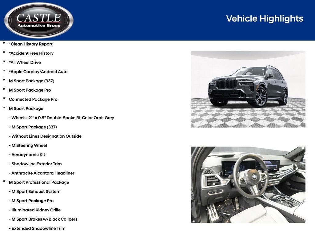 Used 2024 BMW X7 xDrive40i w/ Executive Package image 4