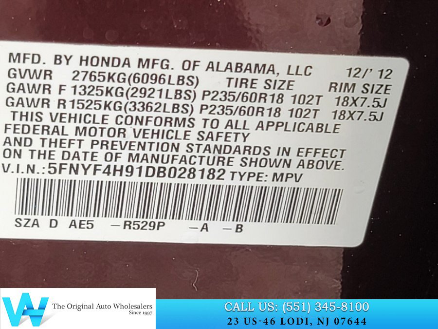 Used 2013 Honda Pilot Touring image 26