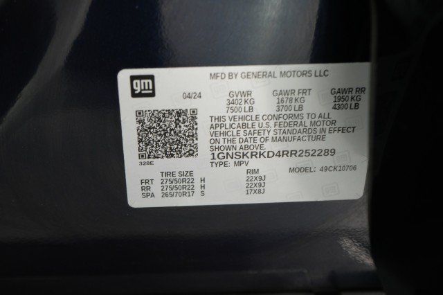 Used 2024 Chevrolet Tahoe RST w/ Luxury Package AWD/4WD image 22