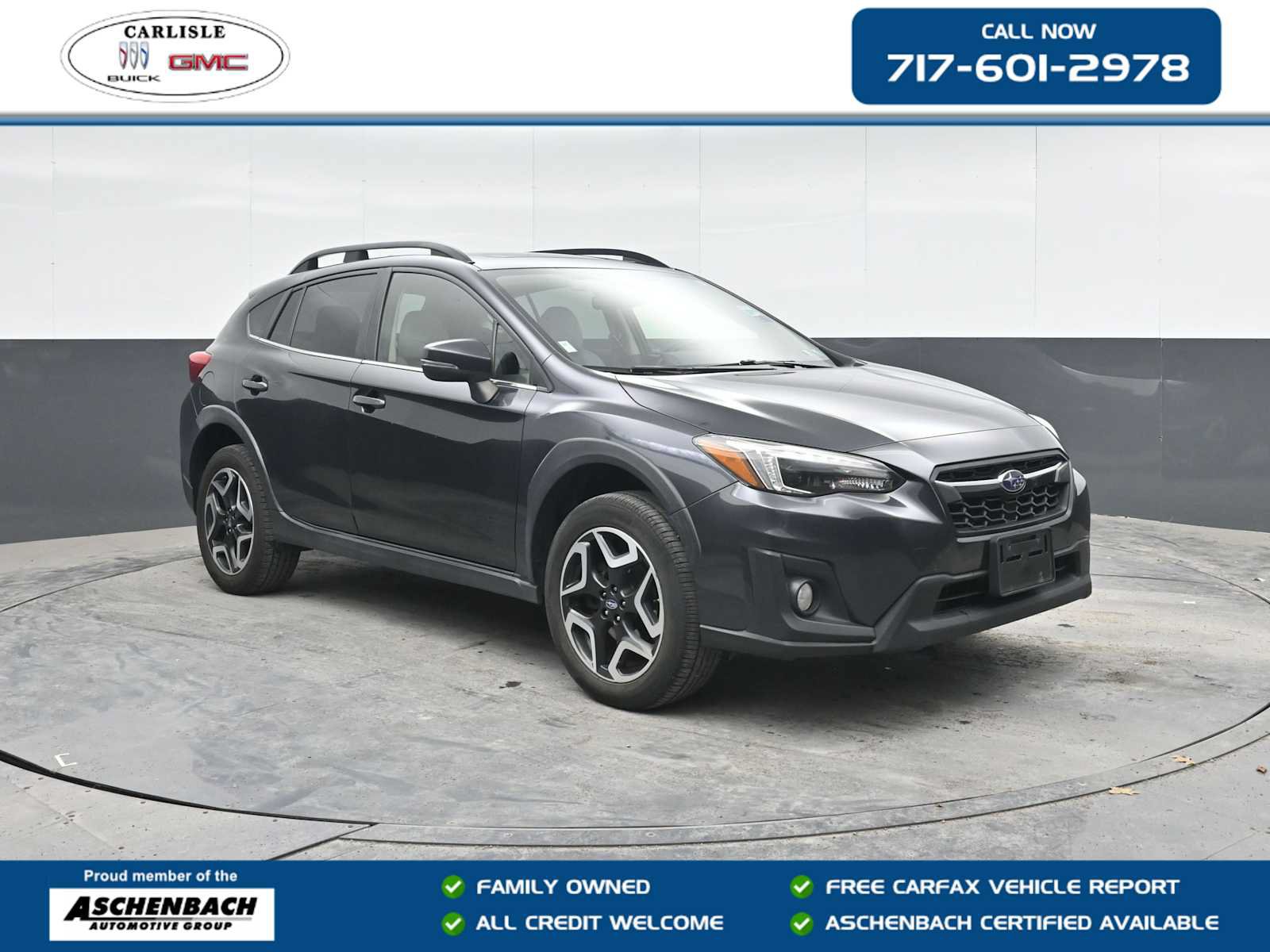 Used 2019 Subaru Crosstrek 2.0i Limited w/ Moonroof Package w/Navigation