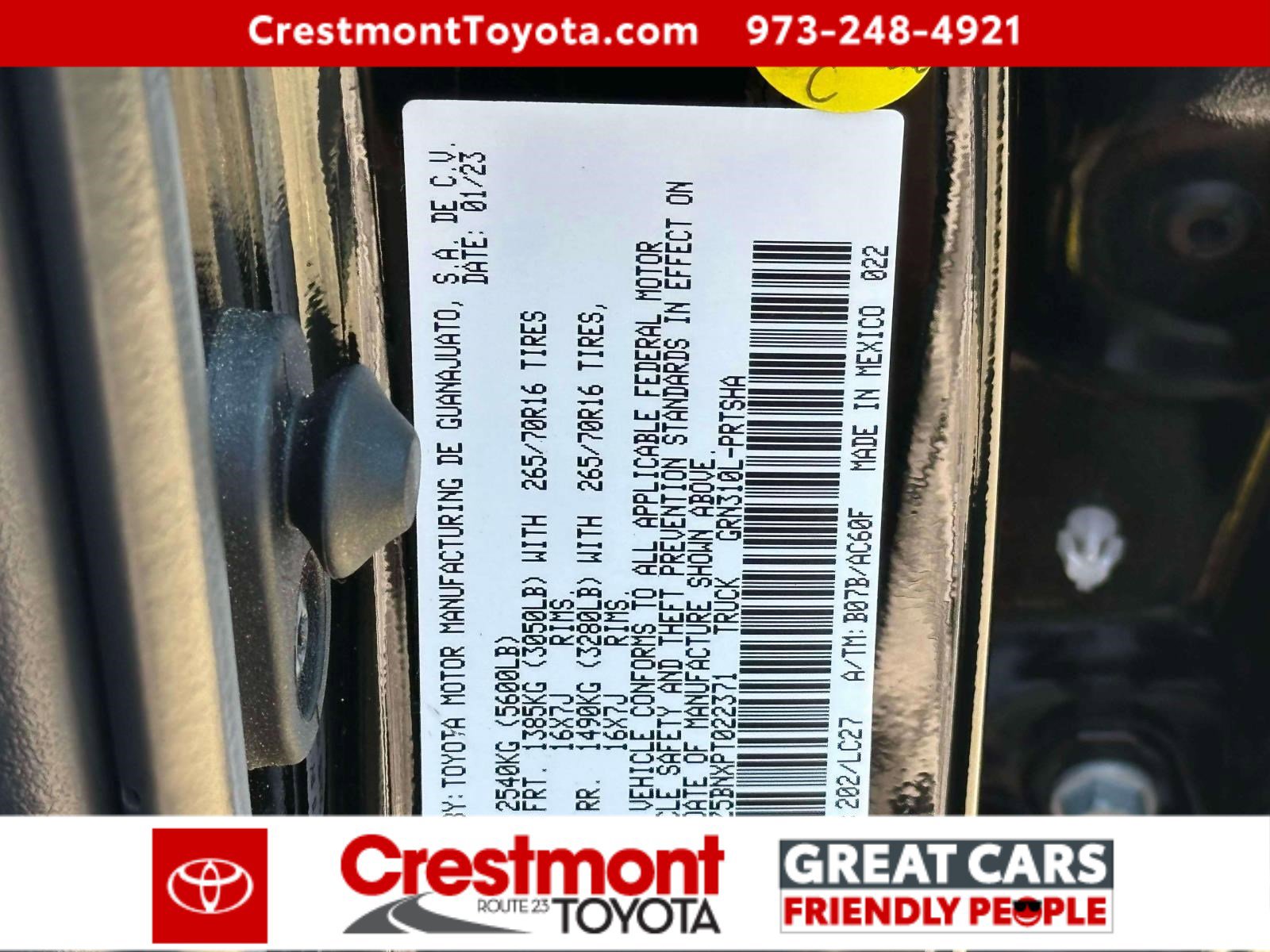 Certified 2023 Toyota Tacoma TRD Off-Road w/ TRD Premium Off Road Package AWD/4WD image 16