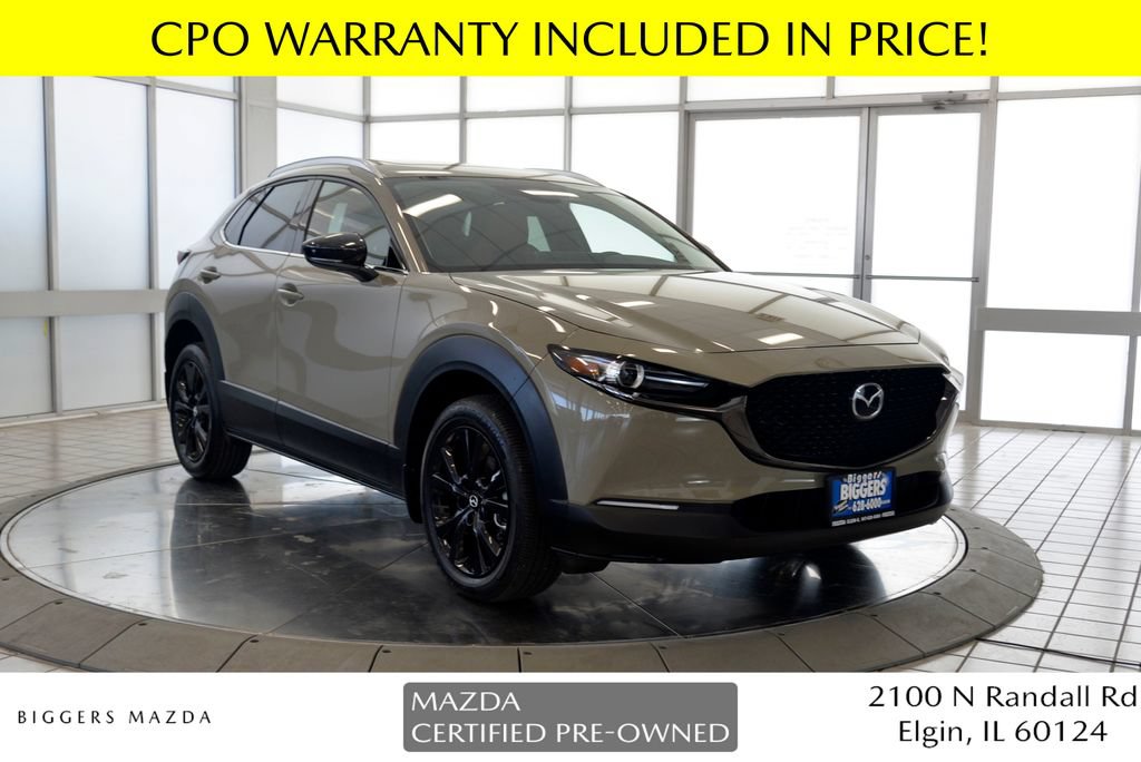 Certified 2025 MAZDA CX-30 Carbon AWD/4WD image 1