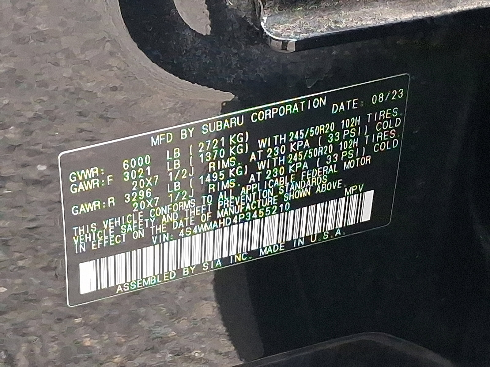 Used 2023 Subaru Ascent Onyx Edition image 26