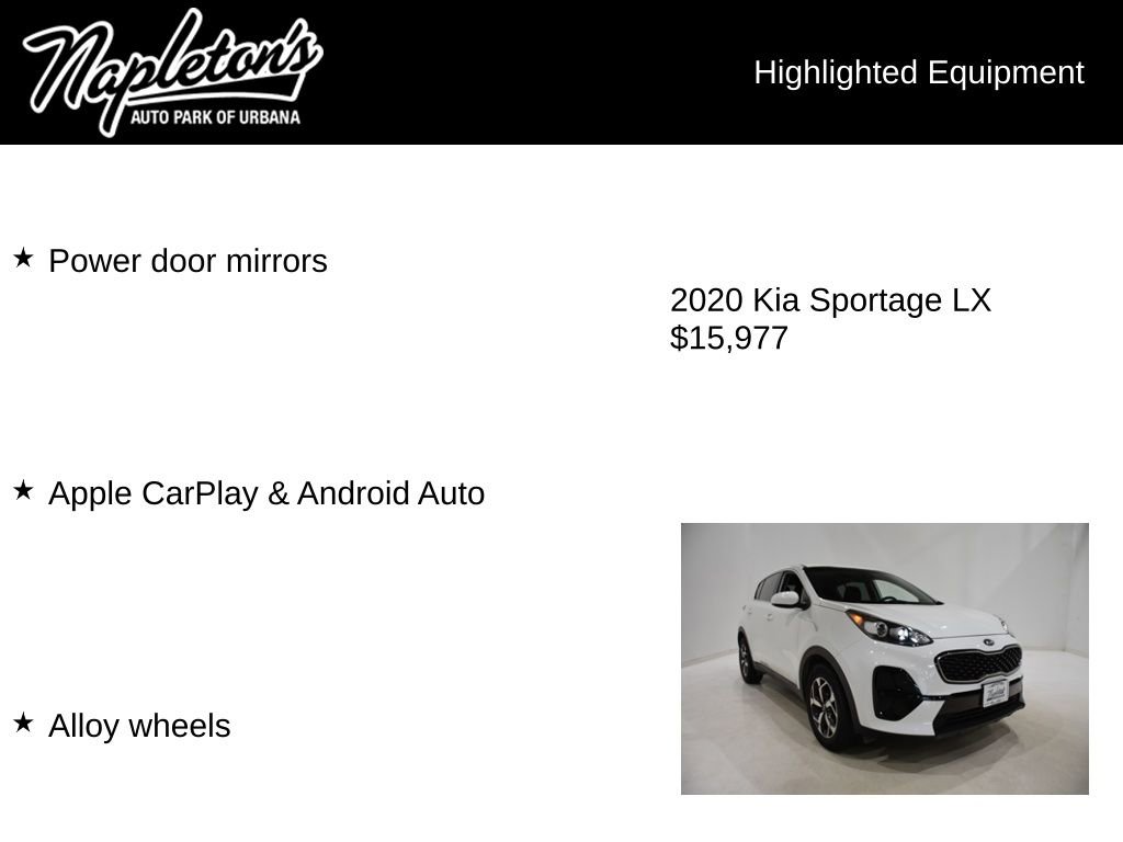 Used 2020 Kia Sportage LX FWD image 16