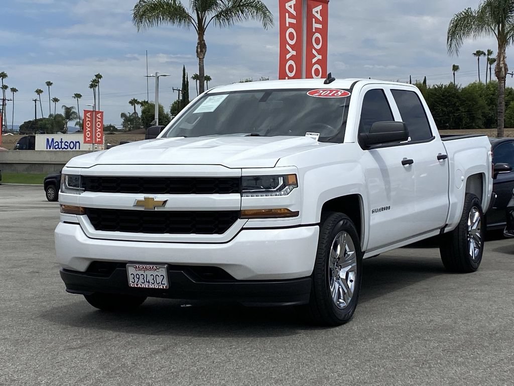 Used 2018 Chevrolet Silverado 1500 Custom w/ Custom Convenience Package RWD image 37